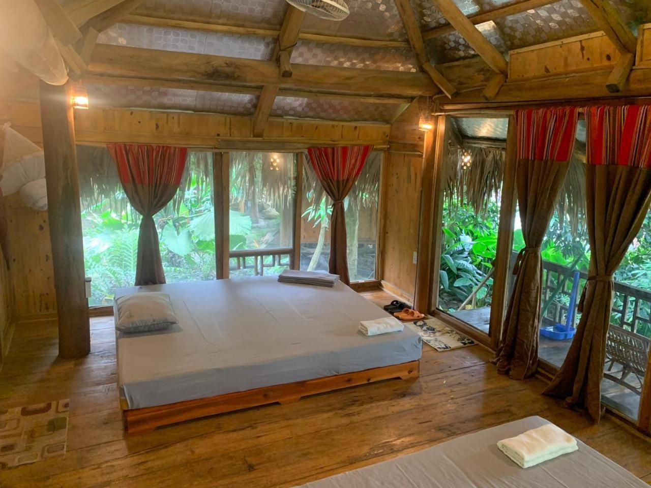 Pu Luong Cuisine Garden Homestay Lang Bang Eksteriør billede