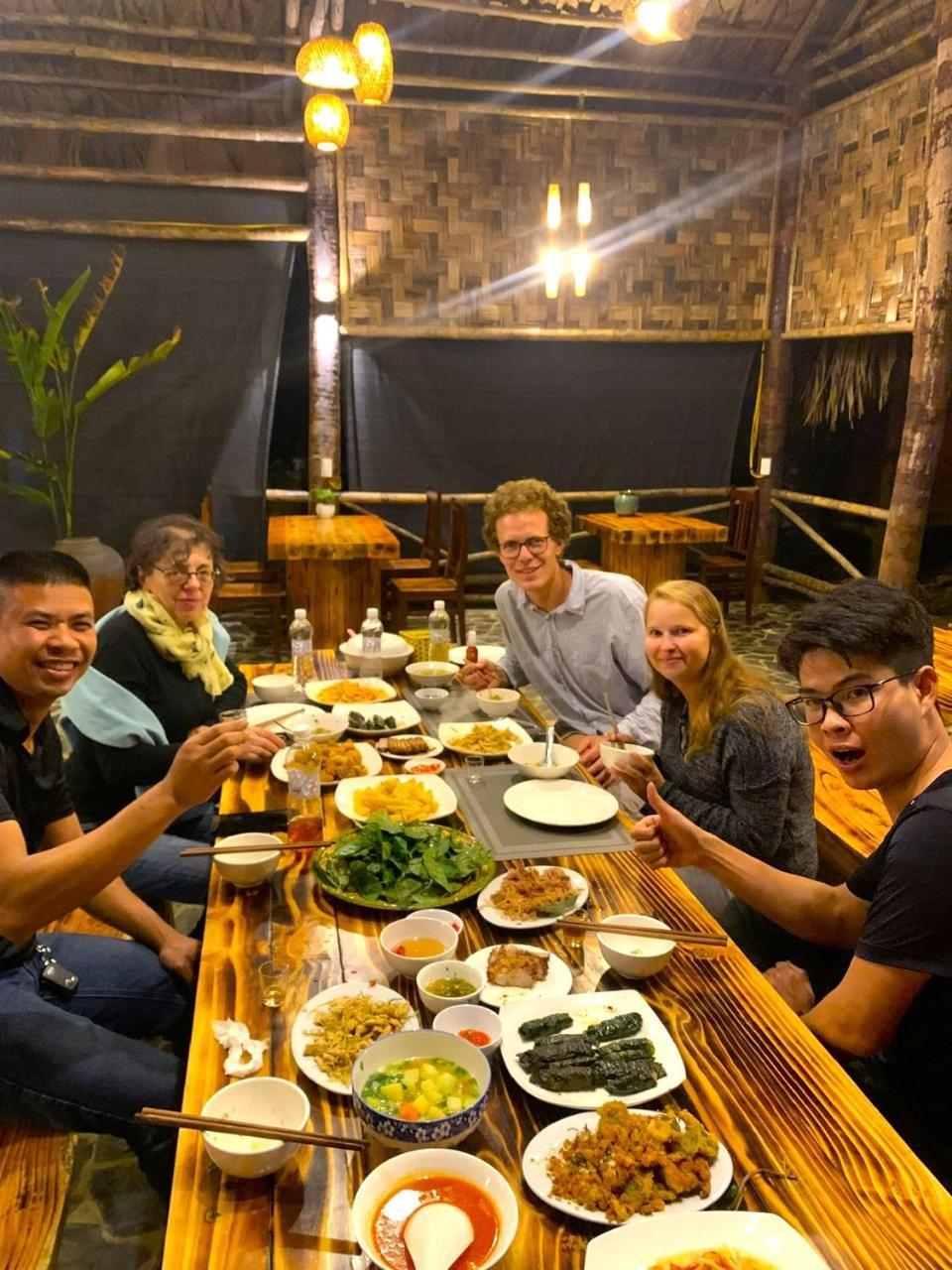Pu Luong Cuisine Garden Homestay Lang Bang Eksteriør billede