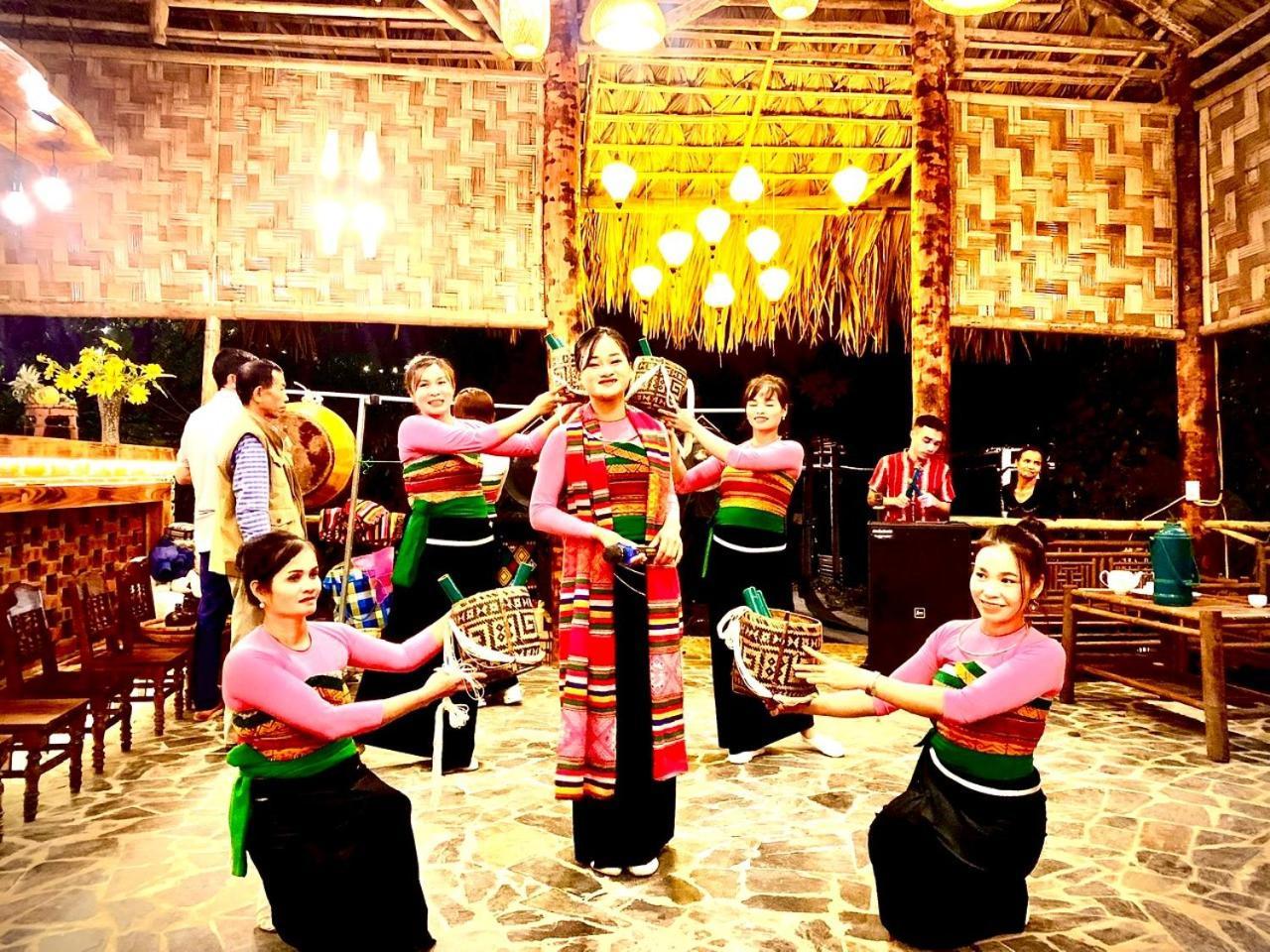 Pu Luong Cuisine Garden Homestay Lang Bang Eksteriør billede