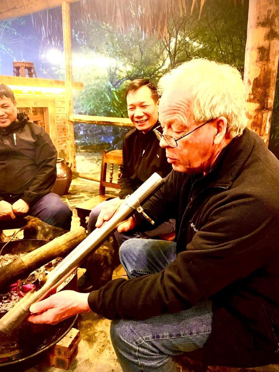 Pu Luong Cuisine Garden Homestay Lang Bang Eksteriør billede
