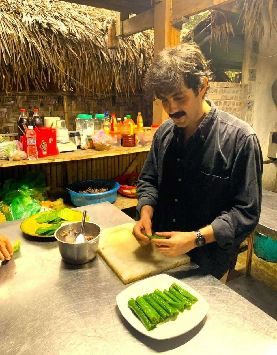 Pu Luong Cuisine Garden Homestay Lang Bang Eksteriør billede