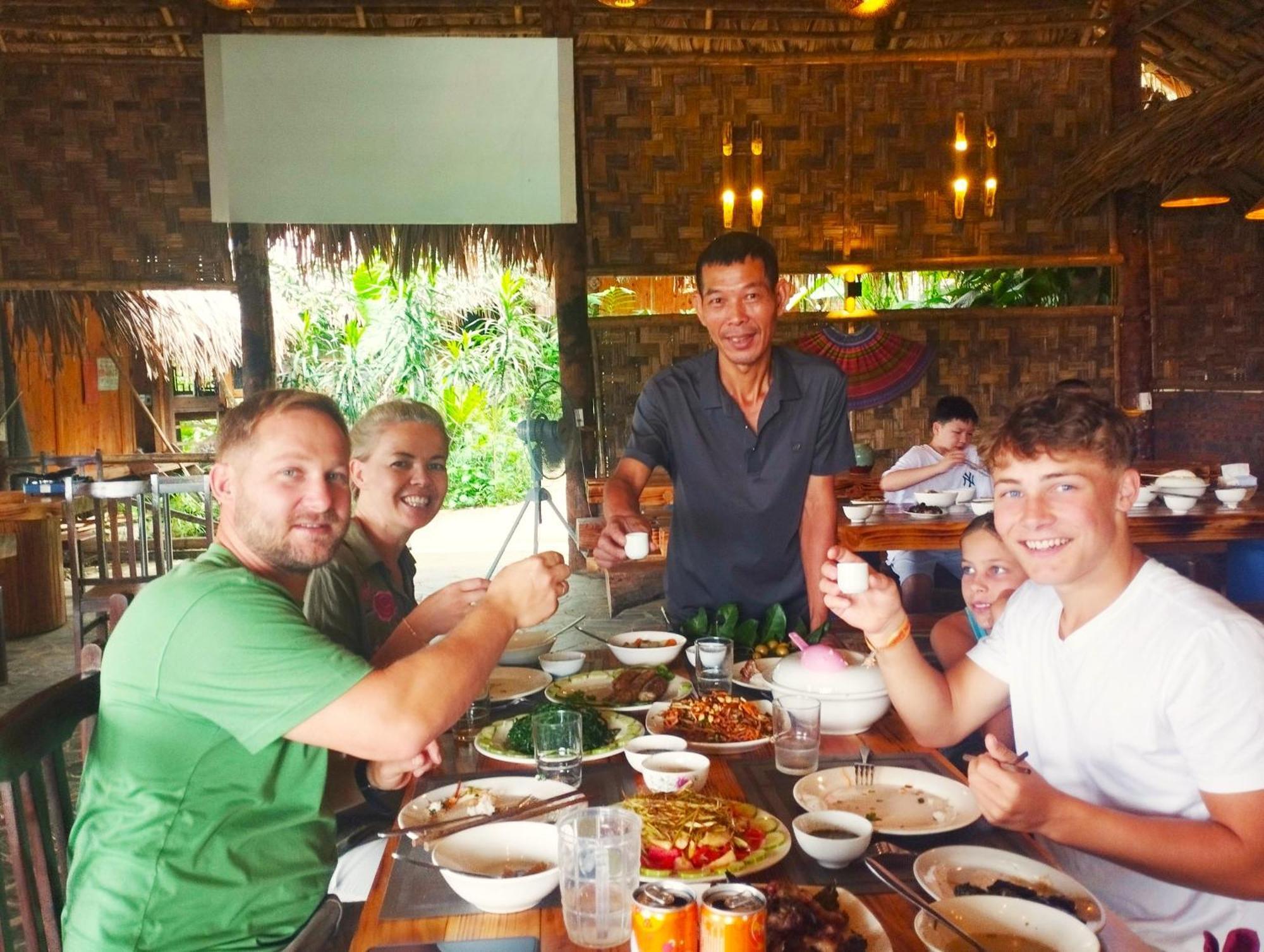 Pu Luong Cuisine Garden Homestay Lang Bang Eksteriør billede