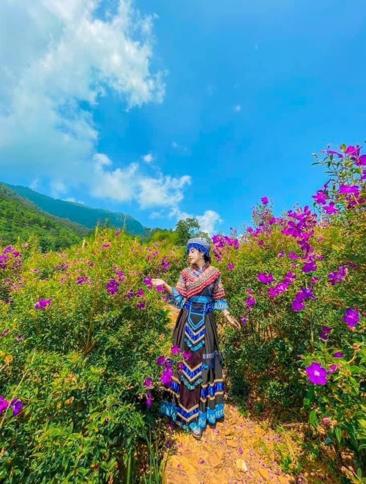 Pu Luong Cuisine Garden Homestay Lang Bang Eksteriør billede