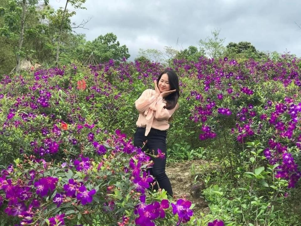 Pu Luong Cuisine Garden Homestay Lang Bang Eksteriør billede